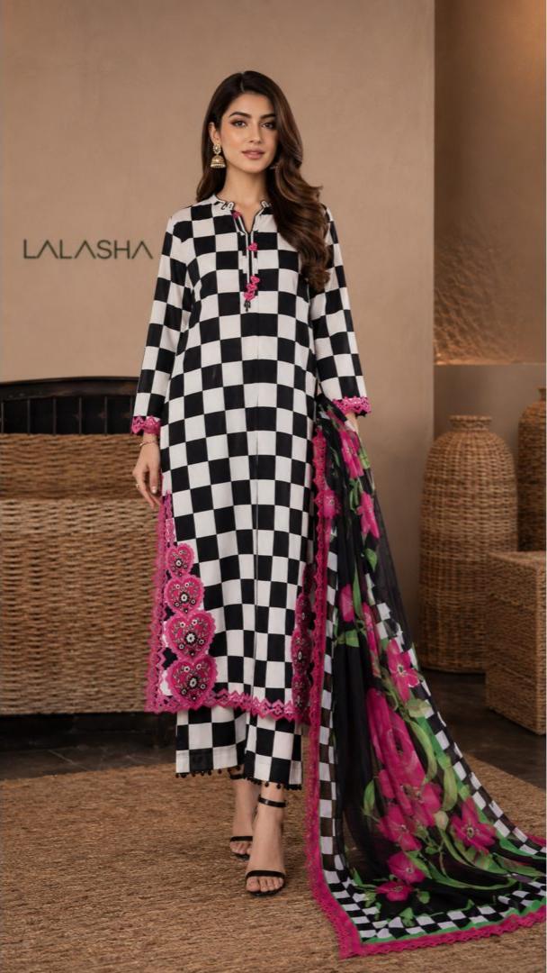Check Charm 3 Piece Suit – Image 1