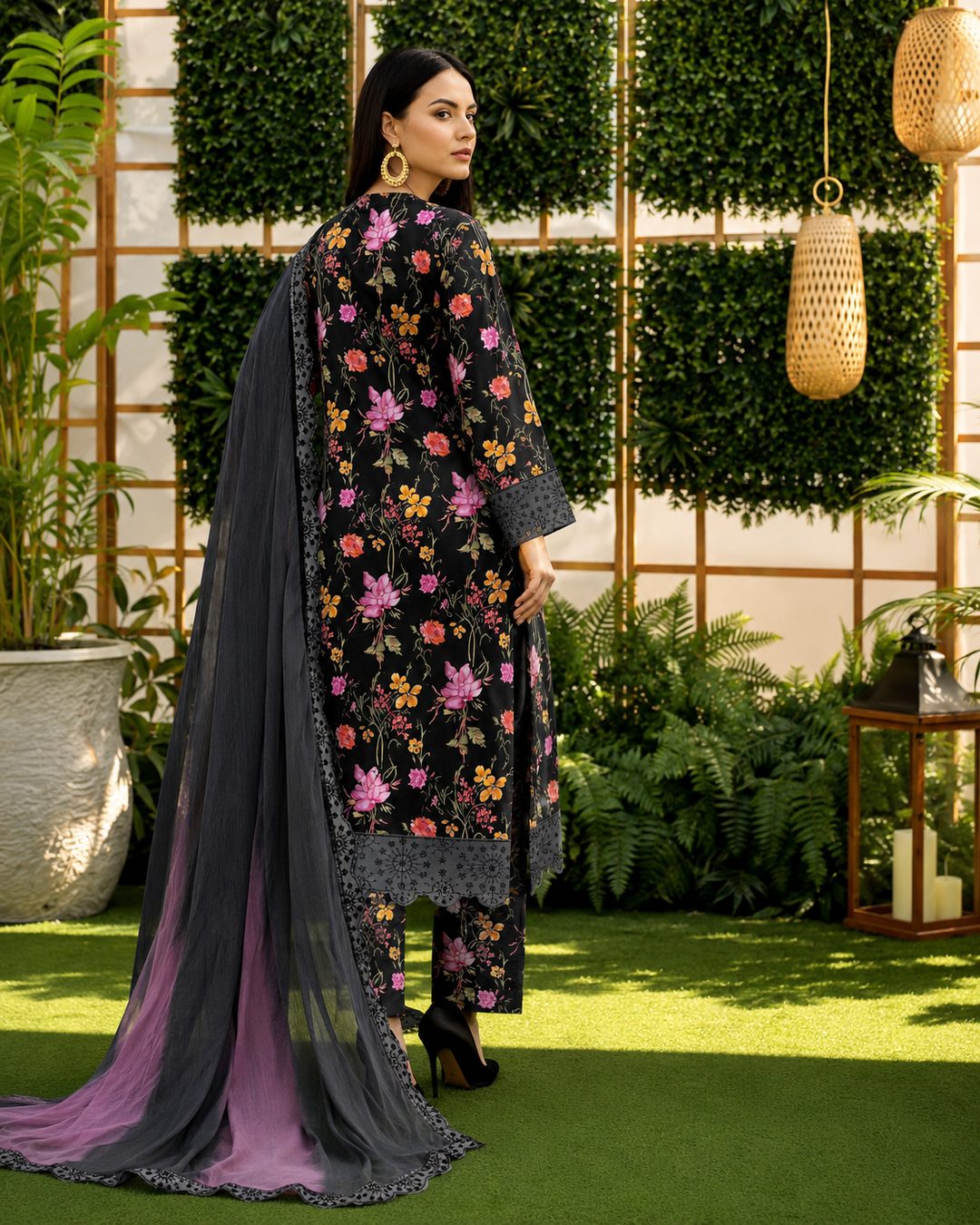 Black Garden 3 Piece Suit – Image 4