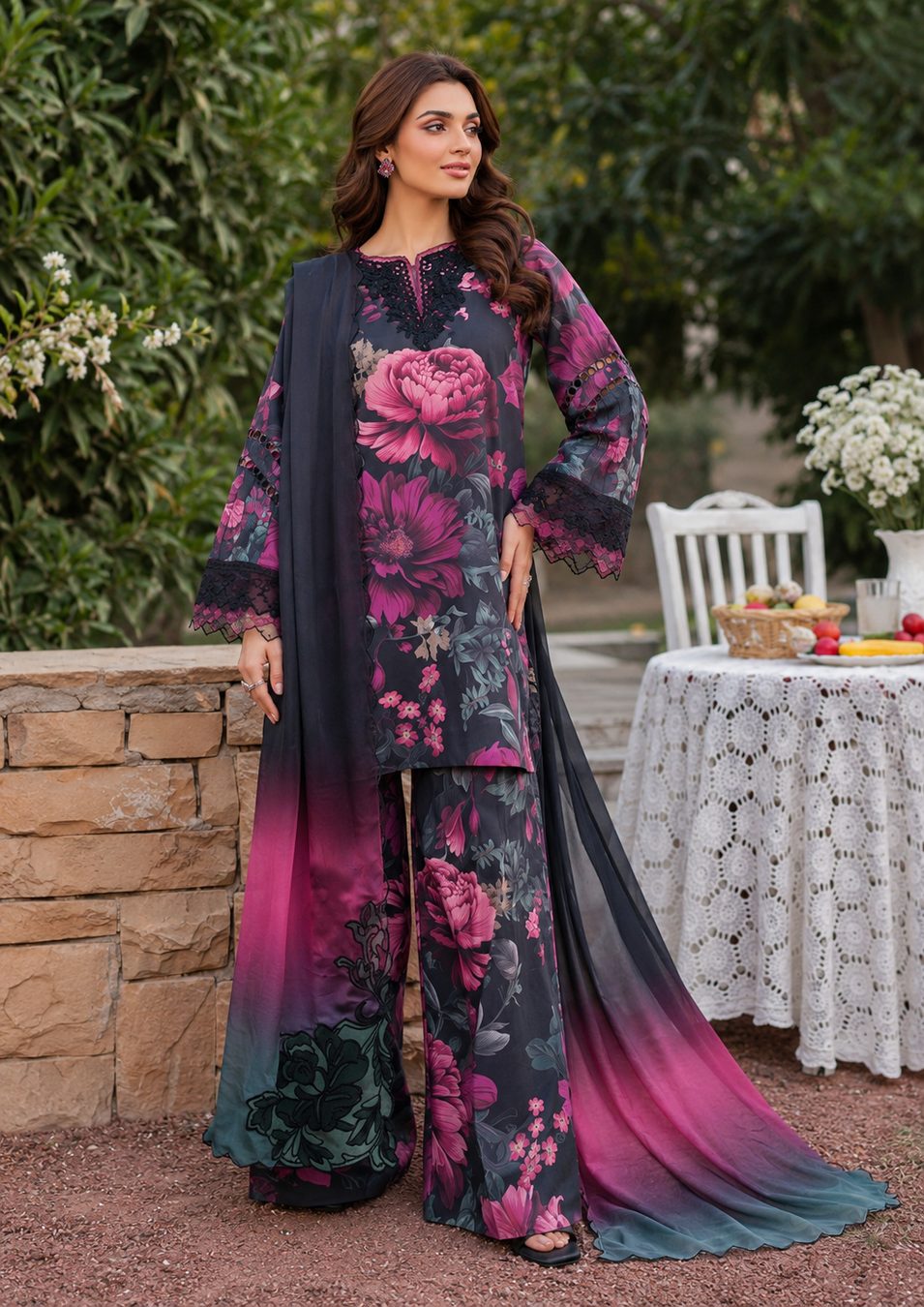 Black Rose 3 Piece Suit – Image 5