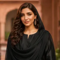 Zariya Classic Black Sotton Silk 3 Piece Suit – Image 2