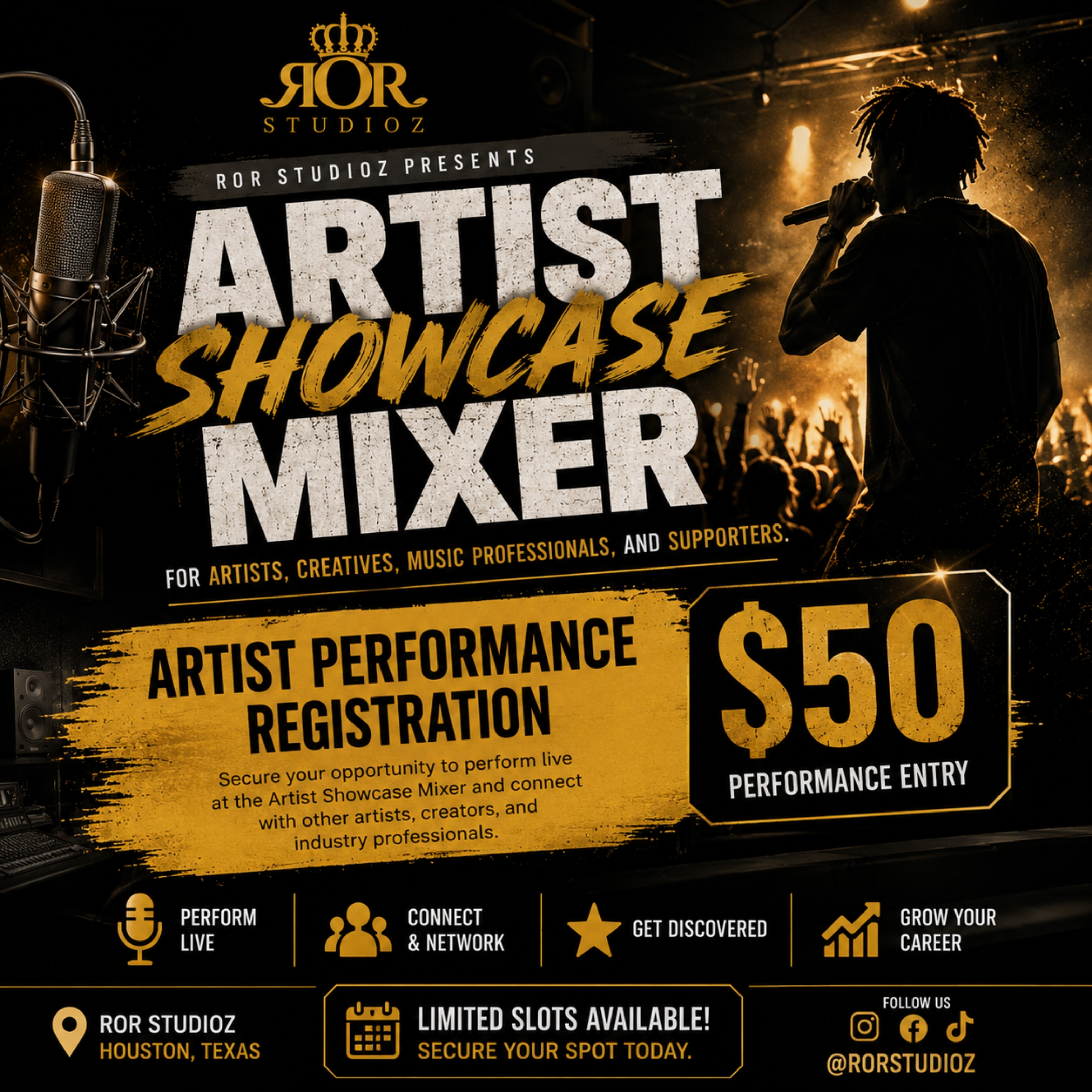 Artist Showcase Mixer – Image 1