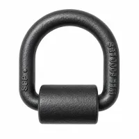 Weld on D-Ring 5/8" Break Strength MBS 18,000 lbs – Image 2