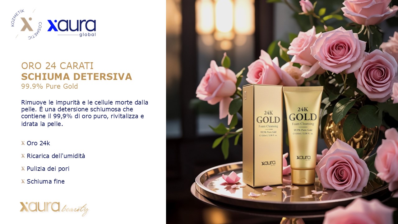56 Oro 24 Carati Schiuma Detersiva 99.9% Pure Gold – Immagine 2