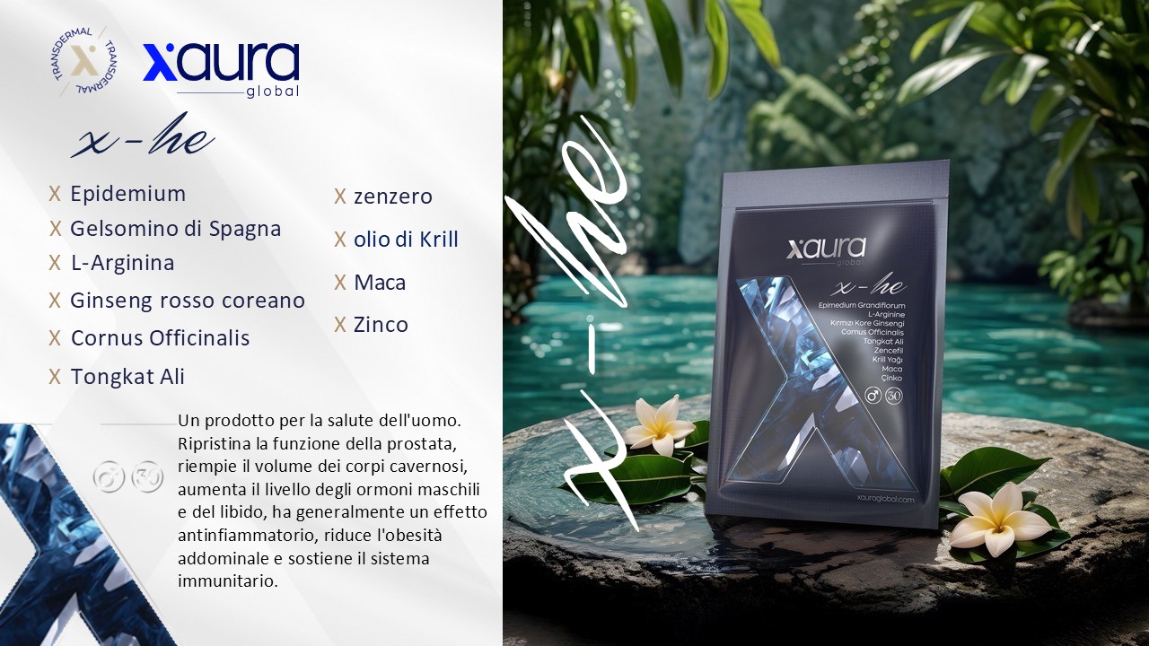 08 X-He - Benessere sessuale Uomo (30 pz) – Immagine 2