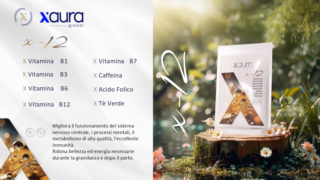 06 X-12 - Complesso Vitaminico B (30 pz) – Immagine 2