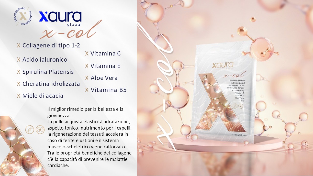 03 X-Col - Collagene e Acido Ialuronico (30 pz) – Immagine 2