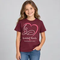 Childs T-Shirt Maroon – Image 1