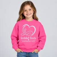Childs Cotton Sweatshirt Pink – Image 1