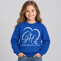 Blue - Childs Cotton Sweatshirt (Alternate Logo) – Image 2
