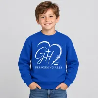 Blue - Childs Cotton Sweatshirt (Alternate Logo) – Image 1