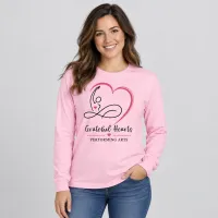 Pink Cotton Long Sleeve T-shirt (Ladies) – Image 1