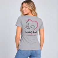 Dance Ladies V-Neck Grey – Image 2
