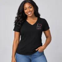 Dance Ladies V-Neck  – Image 1
