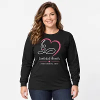 Black Cotton Long Sleeve T-shirt (Ladies) – Image 1
