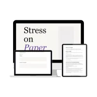 Stress on Paper: A Guided Journaling Workbook for Women Who Carry Too Much – Image 1