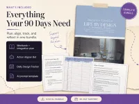 Life by Design Companion Bundle | 90-Day System for Intentional Living – Image 1