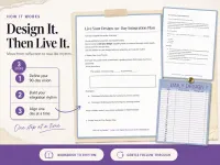 Design Your Next 90 Days Workbook | DWJ Life by Design Framework for Intentional Living – Image 2