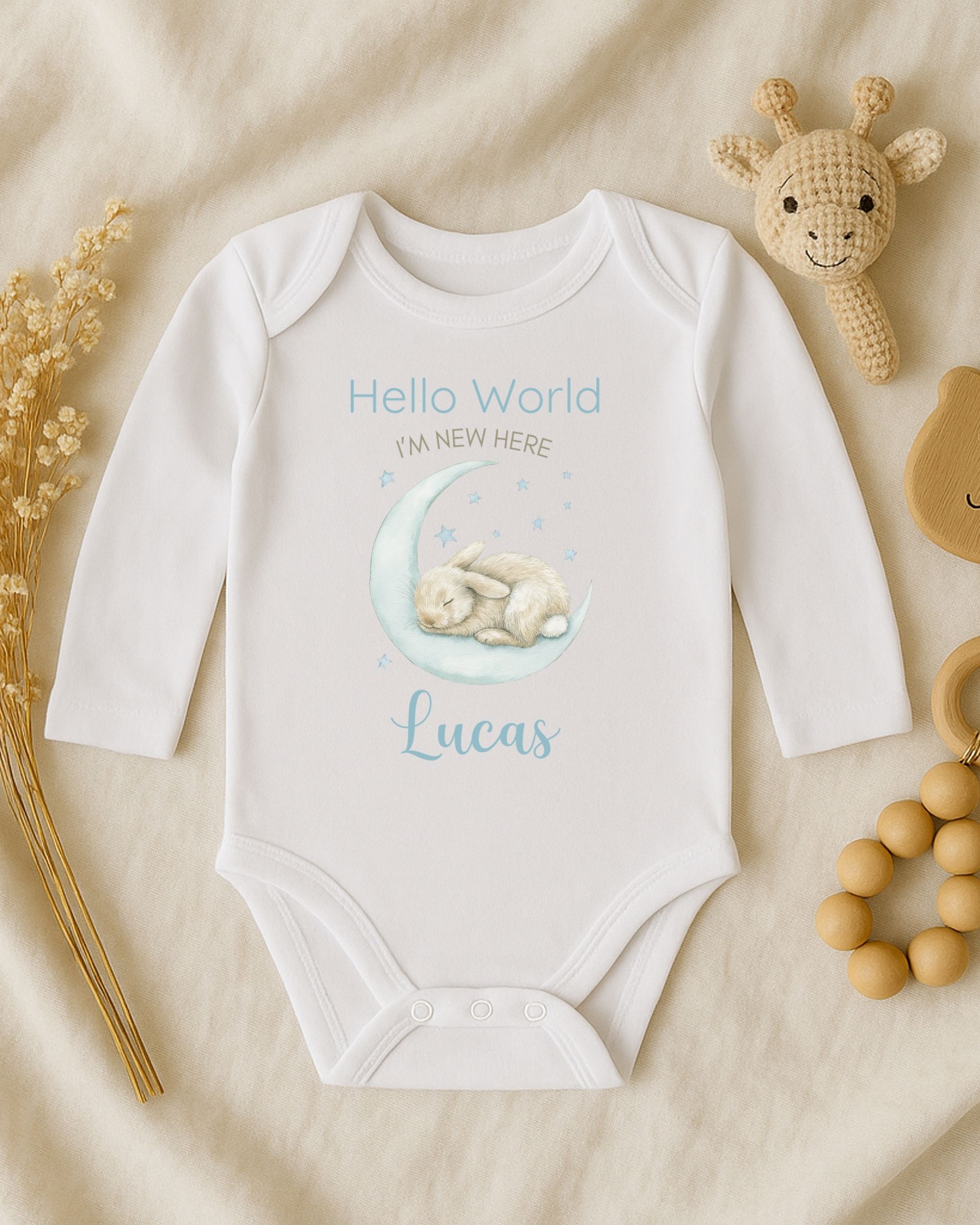 'I'm New Here' Blue Bunny Moonlight – Image 2