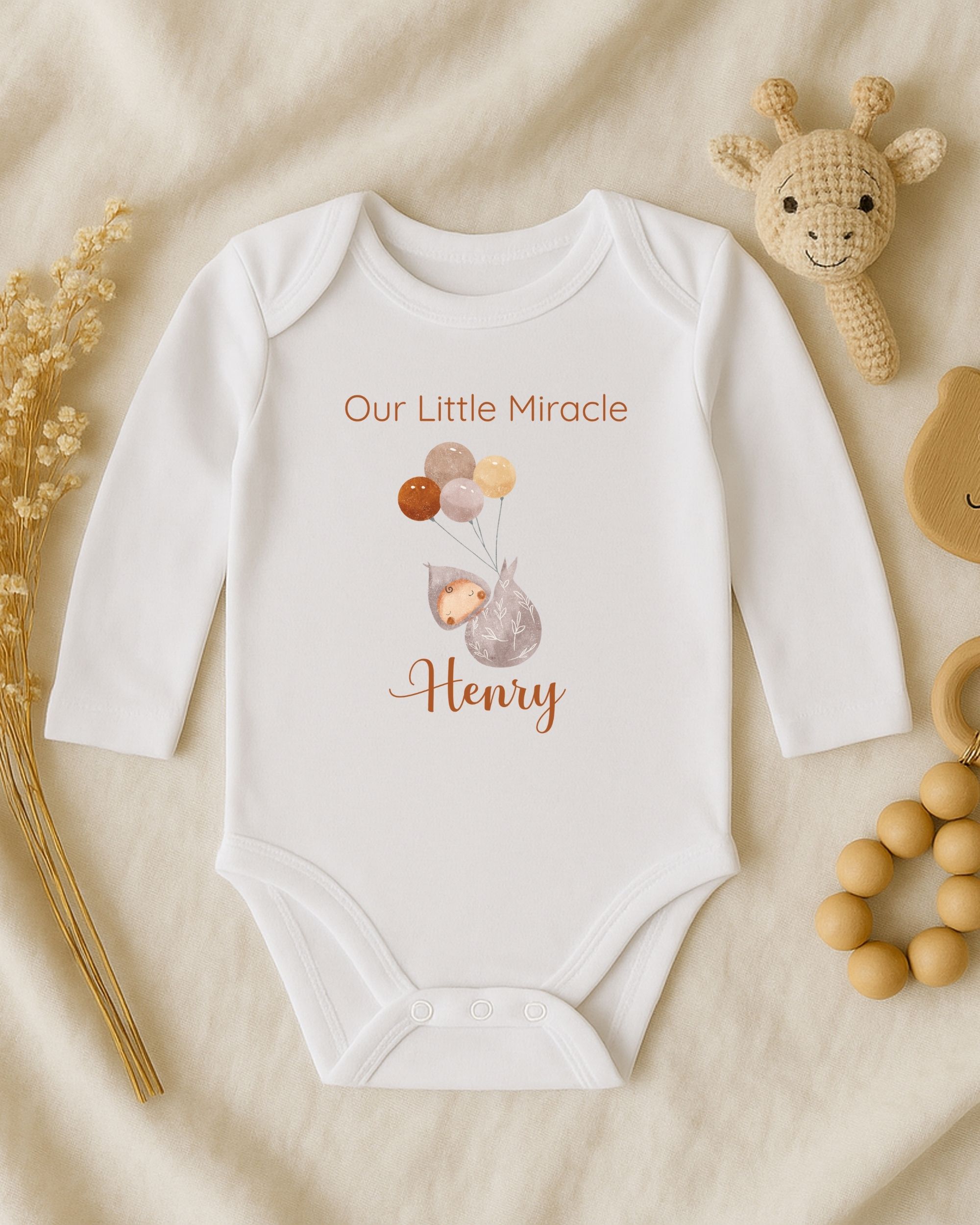 Our Little Miracle with Balloons – Image 2