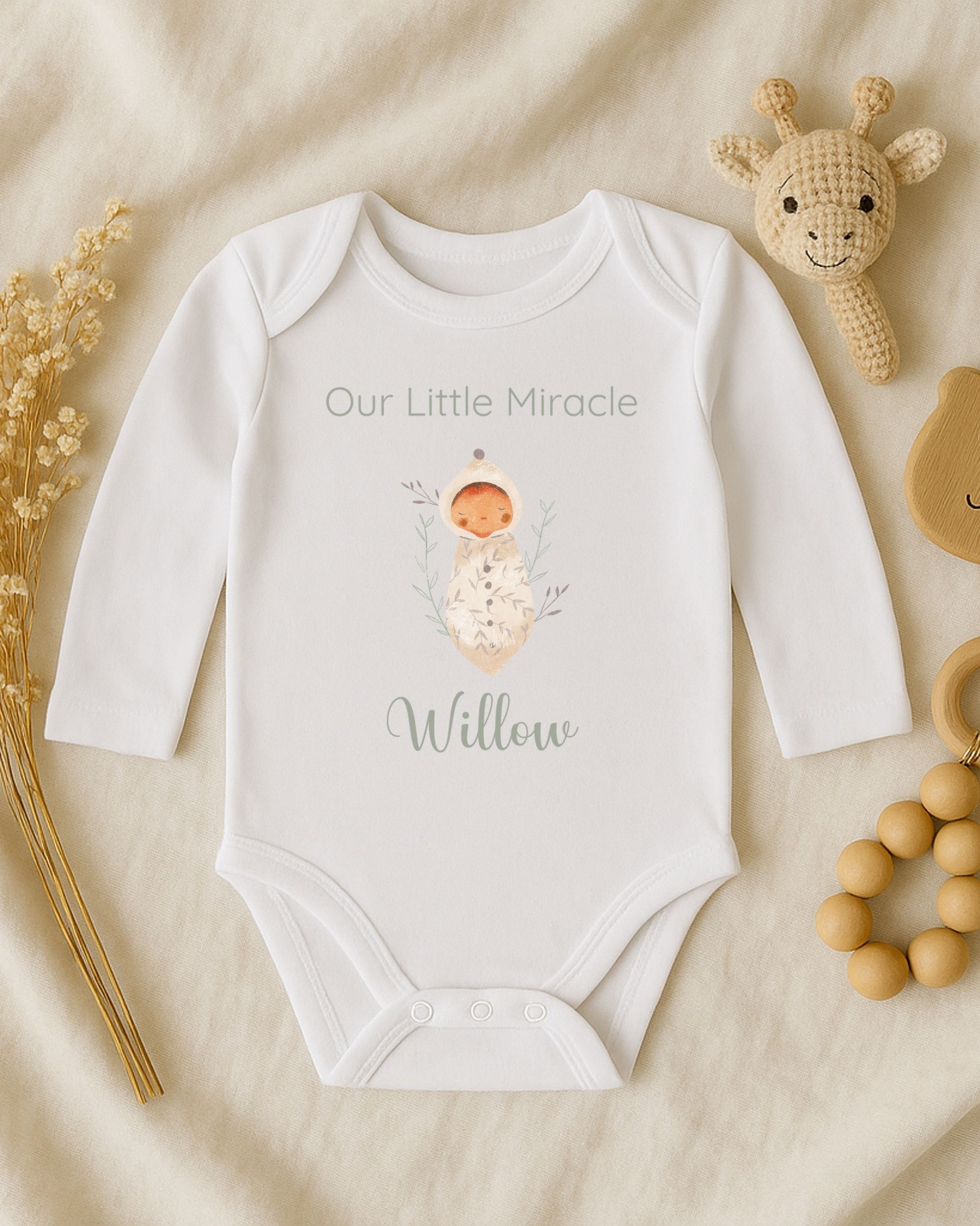 Our Little Miracle all Wrapped up – Image 2
