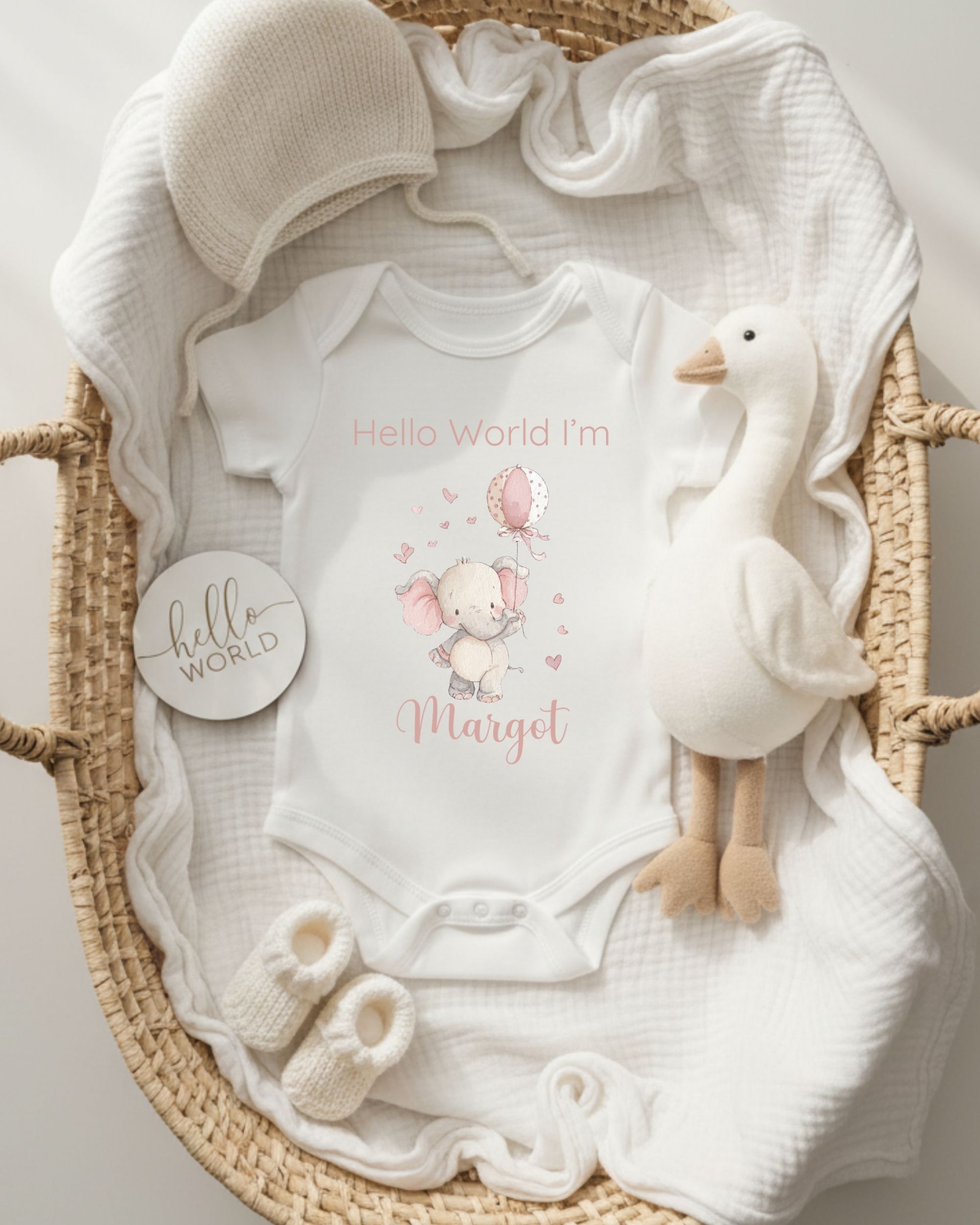 'Hello World' Up and Away Elephant – Image 4