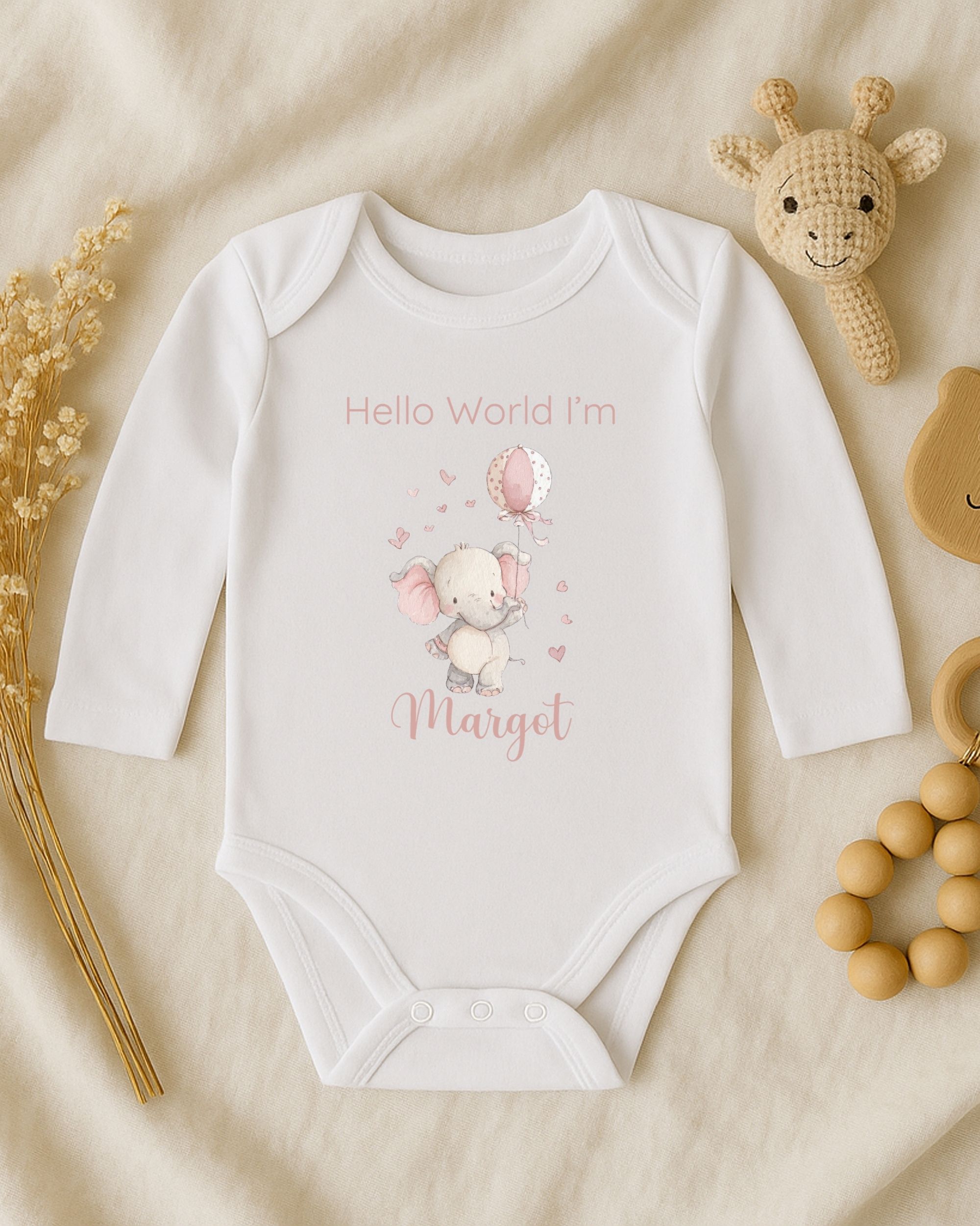 'Hello World' Up and Away Elephant – Image 2