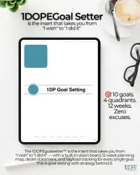 Updated! 1DOPEGoal Setter (12 week) – Image 1