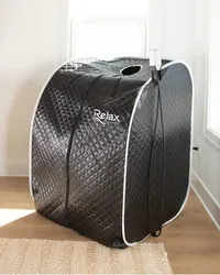 Relax FAR Infrared Sauna – Black Tent