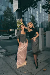 PINSTRIPE MIDI PENCIL SKIRT – Image 4