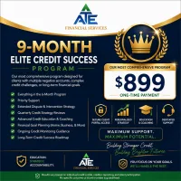 9-Month Elite Credit Success Program  $899 One-Time – Image 1