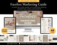 PLR Faceless Marketing Guide – Image 1