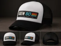 GEN90 | Retro 90s Trucker Cap Unisex Mesh Hat – Image 1