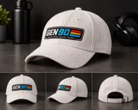 GEN90 | Retro 90s Cordoroy Cap Unisex Streetwear – Image 1