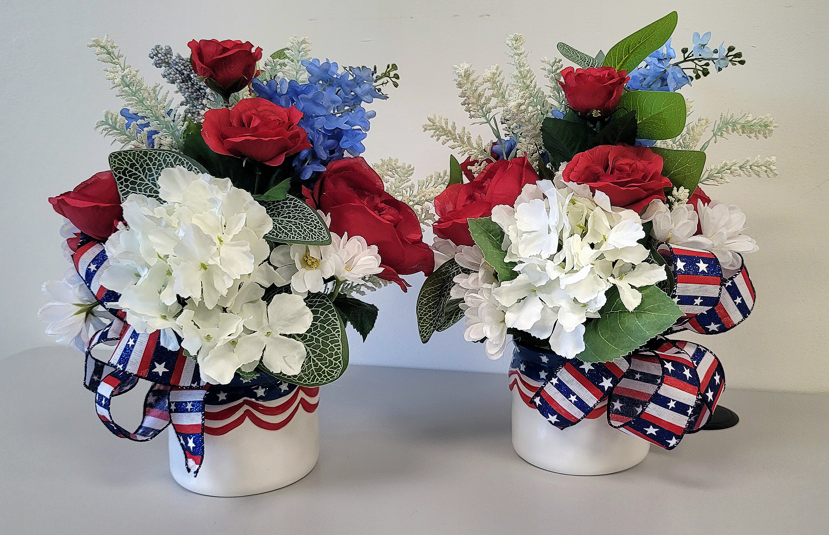 Star-Spangled Summer Floral Centerpiece – Image 2