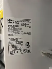 LG LBNC15251V/00 15 Cu. Ft. Bottom Freezer Refrigerator – Platinum Silver – Image 6