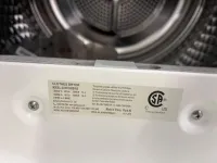 Samsung DV25FG50BVBE 4.0 Cu. Ft. Compact Electric Dryer – Brushed Black – Image 5