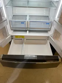 Frigidaire Gallery GRMG2272CF05 21.5 Cu. Ft. Counter-Depth 4-Door French Door Refrigerator – Stainless Steel – Image 6