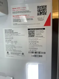 Frigidaire Gallery GRMG2272CF05 21.5 Cu. Ft. Counter-Depth 4-Door French Door Refrigerator – Stainless Steel – Image 8
