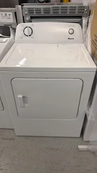 Amana YNED4655EW1 6.5 Cu. Ft. Electric Dryer – White – Image 3