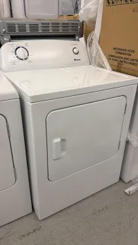 Amana YNED4655EW1 6.5 Cu. Ft. Electric Dryer – White – Image 2