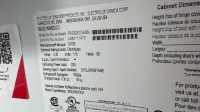 Frigidaire FRSS2623ASN 25.6 Cu. Ft. Side-by-Side Refrigerator – Stainless Steel – Image 4