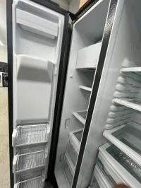 Café CZS22MP2NJS1 21.9 Cu.Ft Counter-Depth Side-by-Side Fridge – Ice & Water, Stainless Steel – Image 4