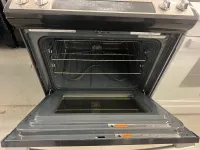 Amana YAES6603SFS 30" Slide-In Electric Stove – Self-Clean, Glass Cooktop, Black Stainless – Image 4