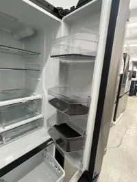 Café 18.6 Cu Ft Counter Depth French Door Fridge Stainless Steel – Image 4