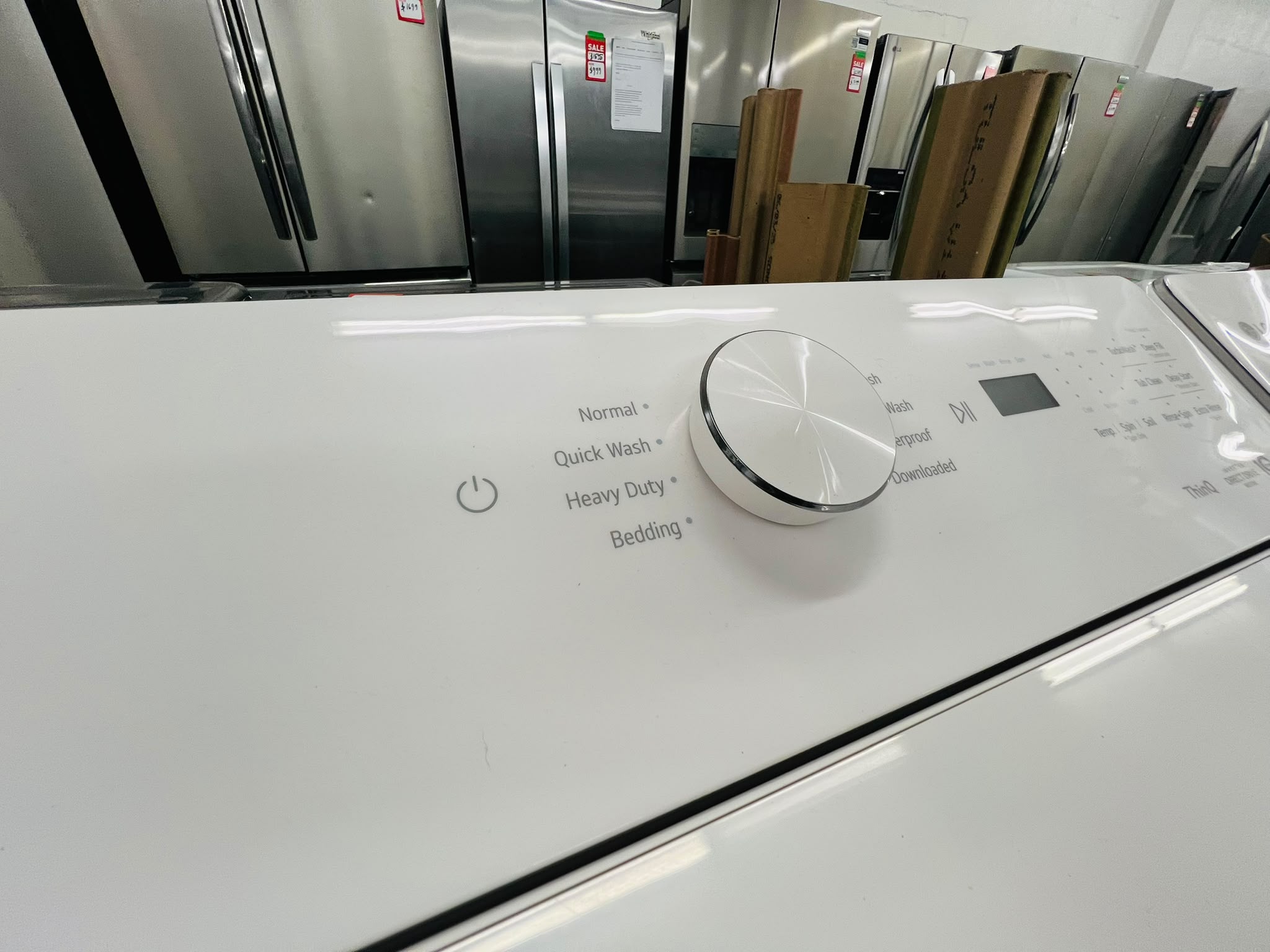 LG WT8200CW Top Load Washer & DLE8200W Electric Dryer Set | 5.8 Cu. Ft. Washer & 7.3 Cu. Ft. Dryer | White – Image 5