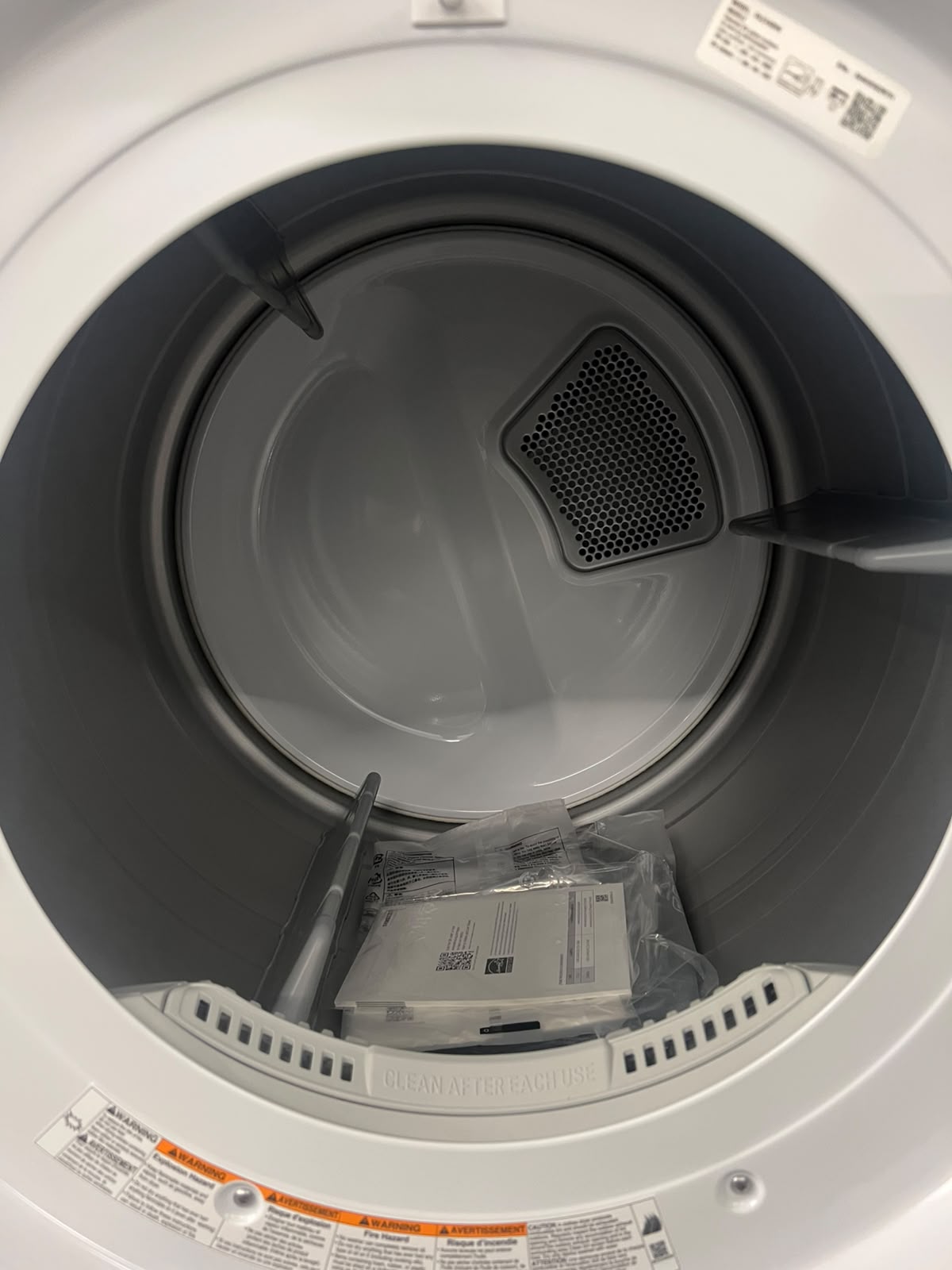 LG WM3400CW Front Load Washer & DLE3400W Electric Dryer Set | 5.2 Cu. Ft. Washer & 7.4 Cu. Ft. Dryer | White – Image 5