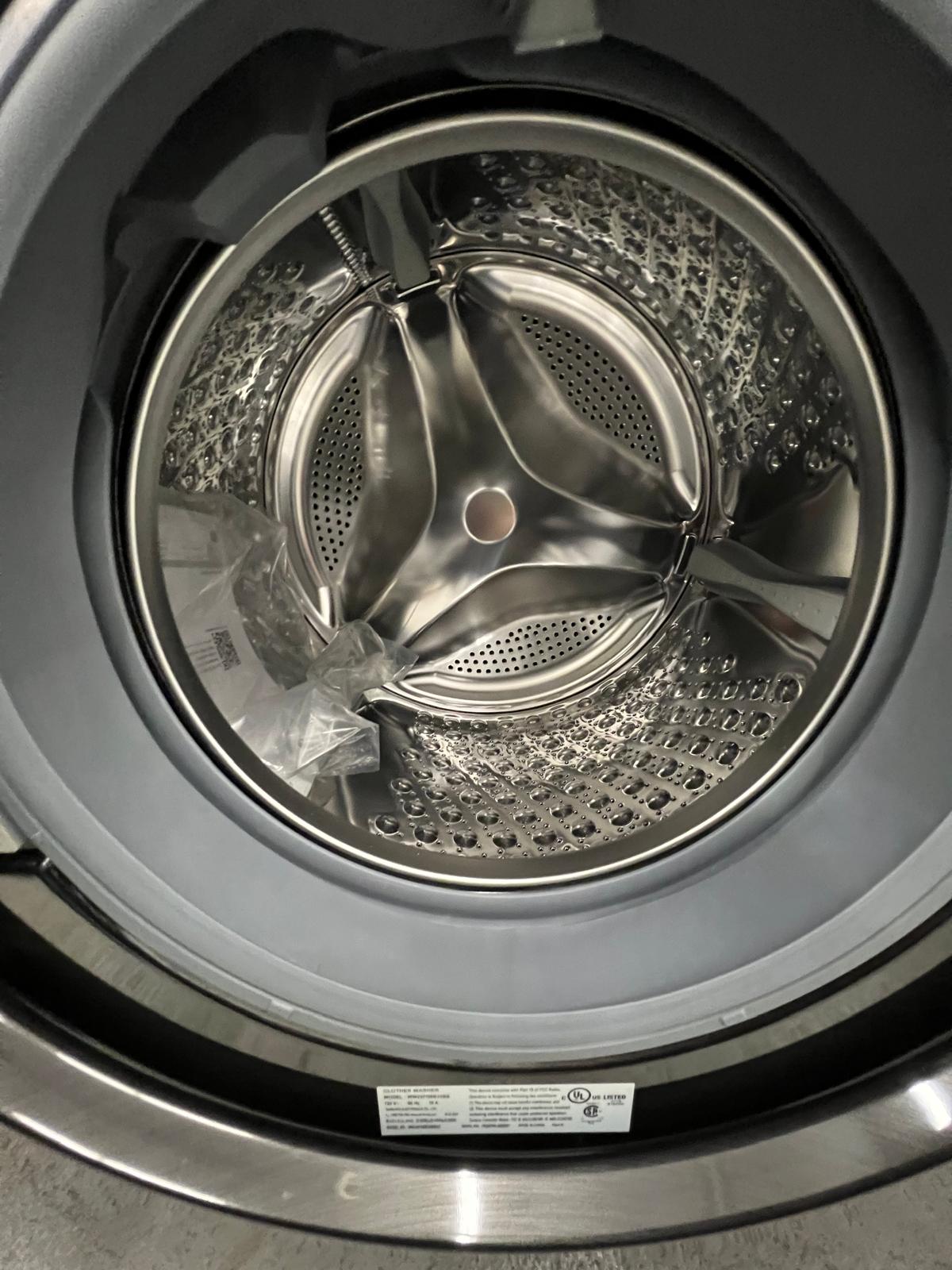 Samsung WW25FG6B34BB Washer & DV25FG60BVBB Electric Dryer Set | Compact 2.9 Cu. Ft. & 4.0 Cu. Ft. | Black – Image 4