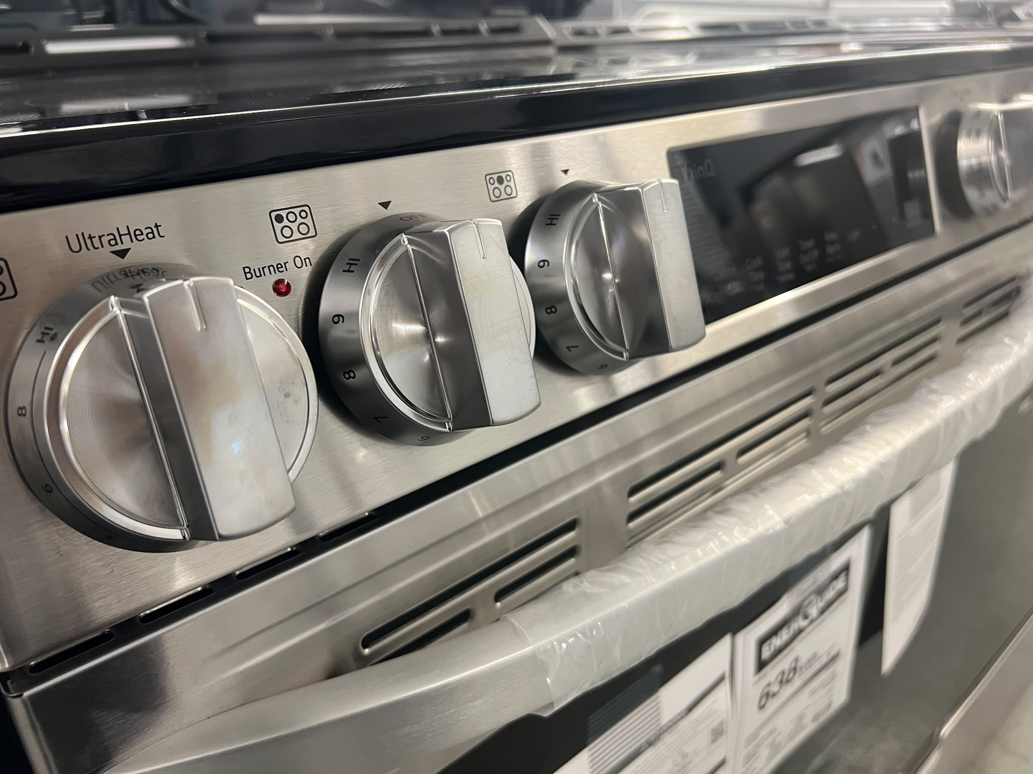 LG LSEL633CF 6.3 Cu. Ft. Smart Electric Slide-In Range with Air Fry & Convection – Image 2