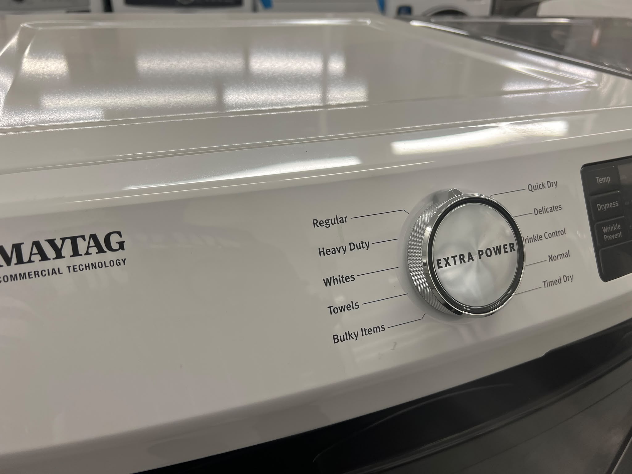Maytag YMED5630HW2 7.3 Cu. Ft. Front Load Electric Dryer – Image 2