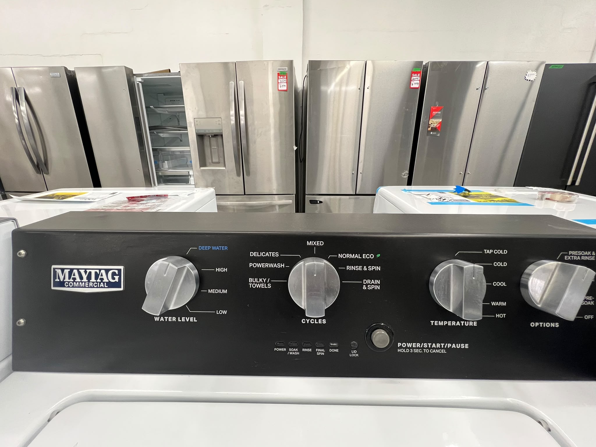 Maytag MVWP585GW 4.0 Cu. Ft. Washer & YMEDP586GW 7.4 Cu. Ft. Electric Dryer Set – Image 5